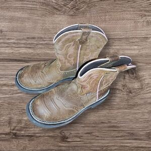 Gypsy Western Justin Cowgirl Steel Toe Work Boots